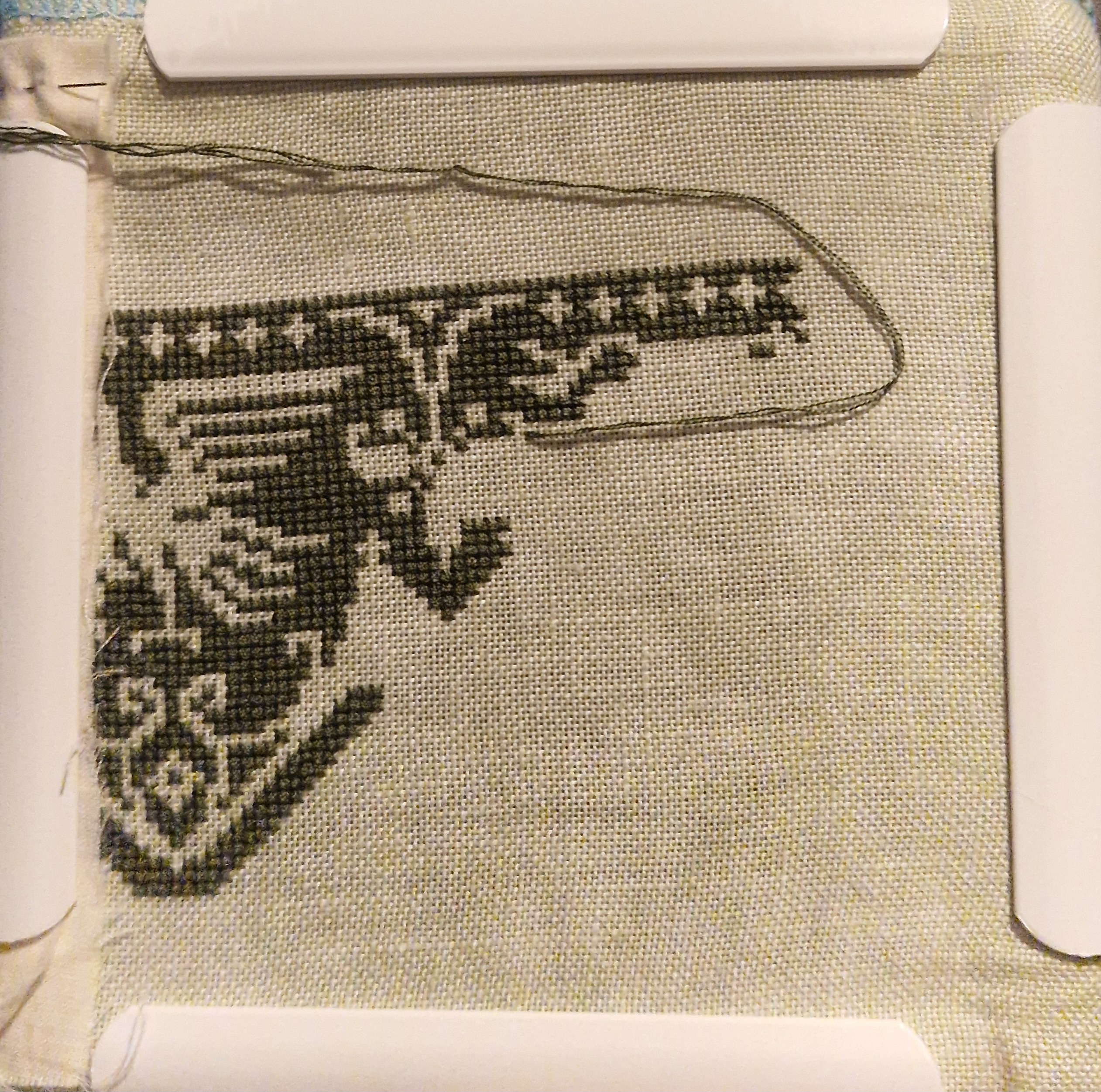 cross stitch project